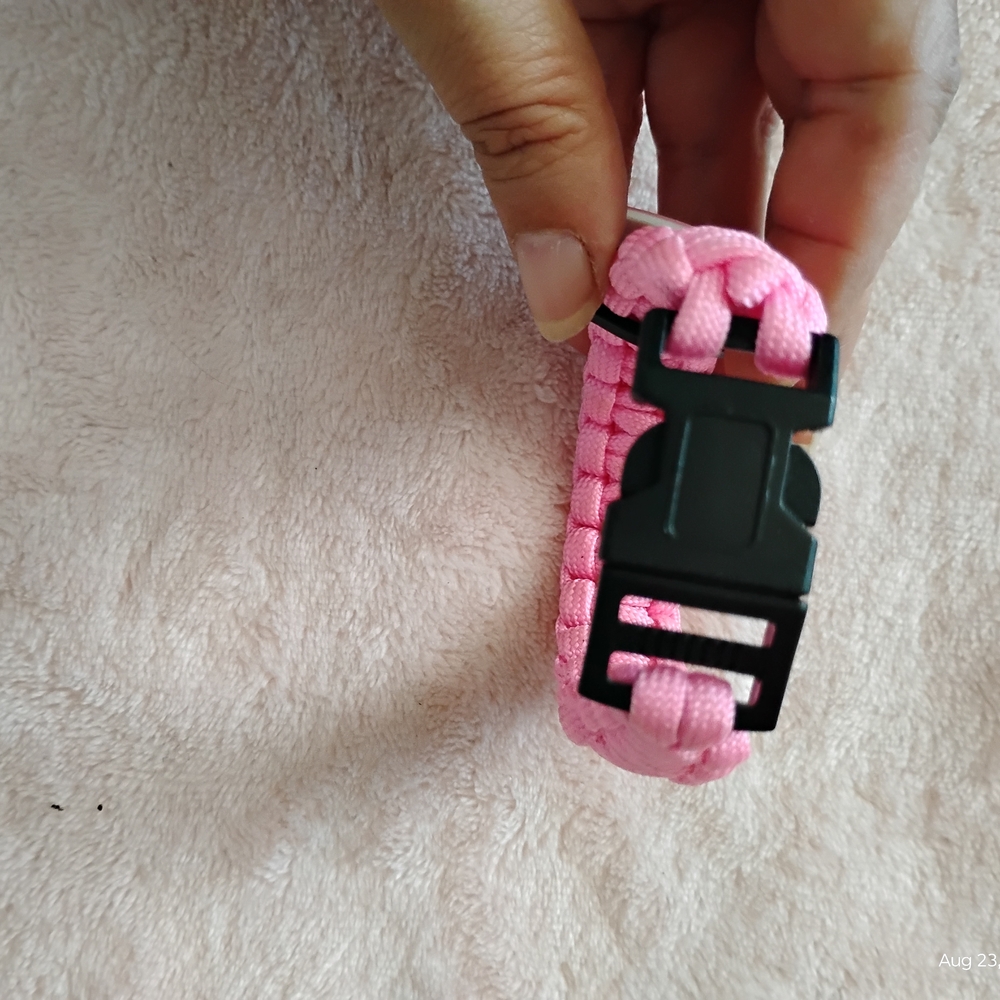 Pink Awareness Ribbon Bracelet - Picture 4 of 4
